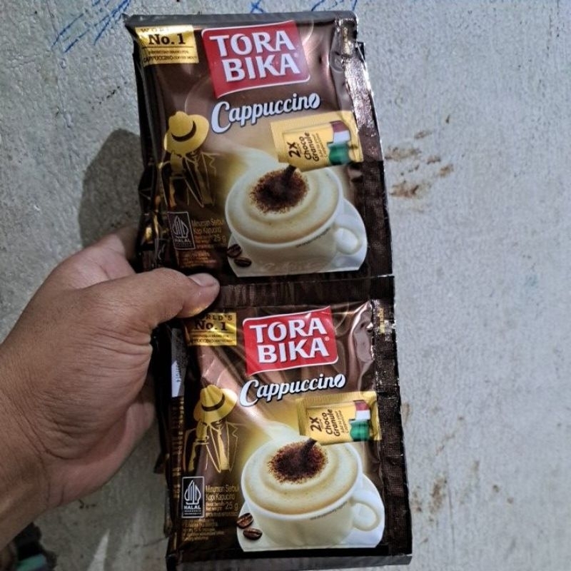 

torabika cappuccino 1 renteng isi 10pcs