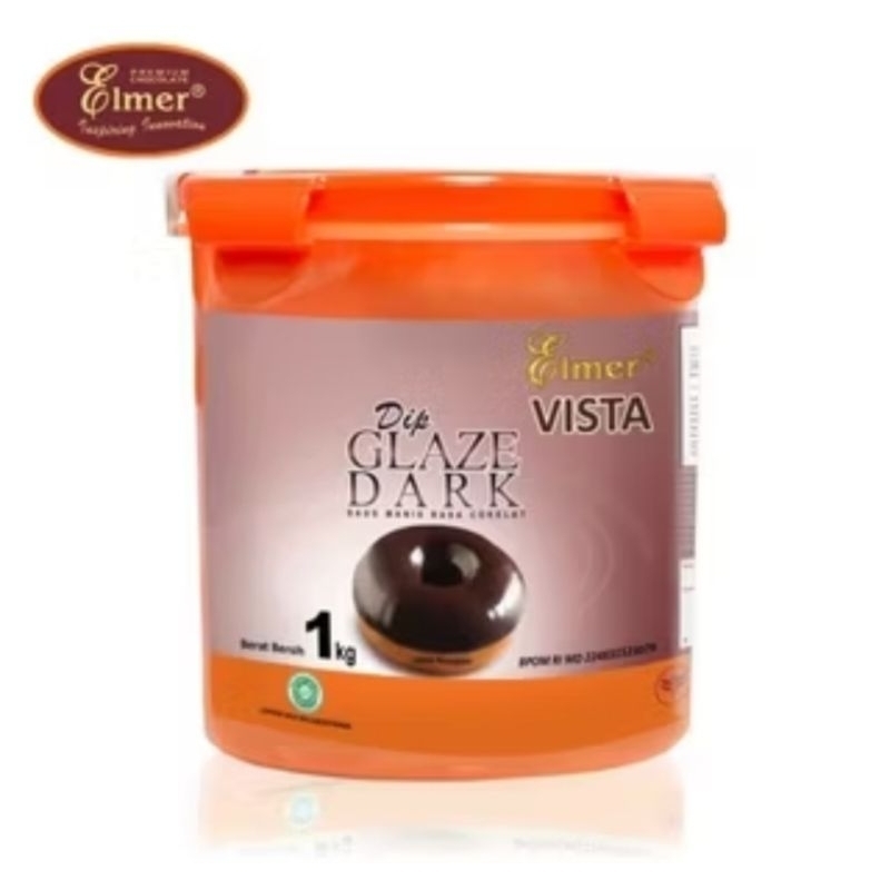 

Elmer dip glaze dark coklat 1Kg