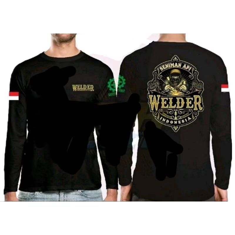 KAOS WELDER SENIMAN API INDONESIA LENGAN PANJANG