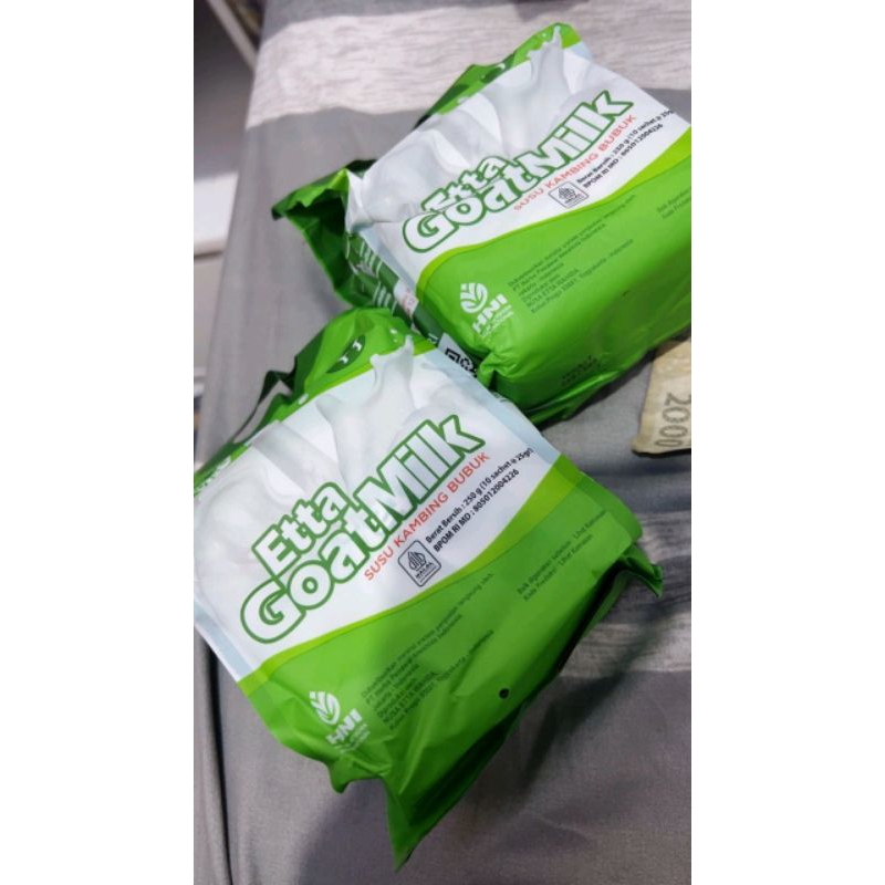 

Susu Kambing Bubuk Etta 10 sachet