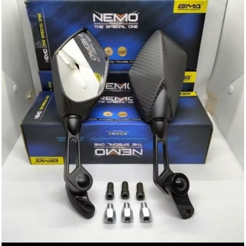 Spion Nemo 1008 Spion Model Ducati Original Nemo Terjamin Spion Untuk Motor NMAX PCX 160 Vario