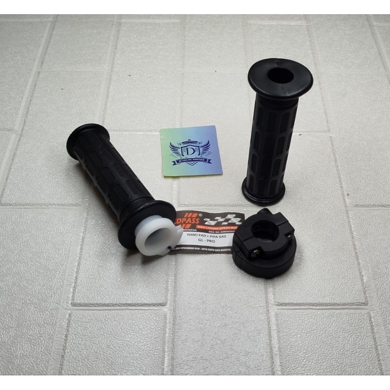 HANPAD PIPA SELONGSONG GAS HONDA WIN 100 GLPRO GLMAX SET DUDUKAN HOLDER GAS