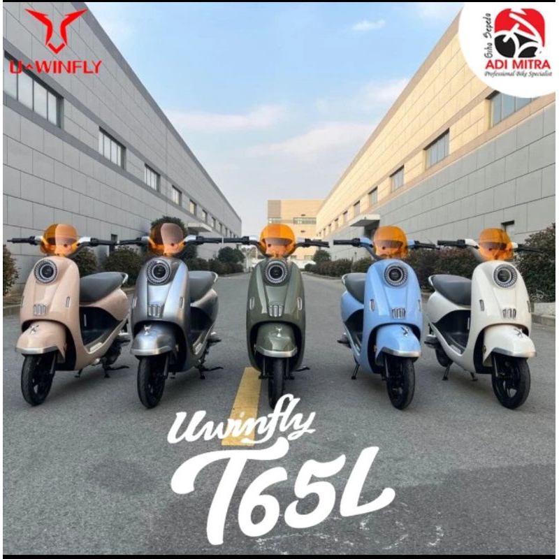sepedah listrik u-winfly T65 lithium