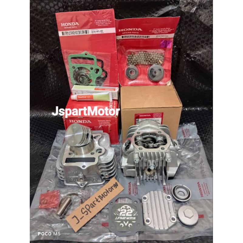 Paket Blok Seher KFM + Blok Head KFM Supra Fit New Legenda Revo Lama Supra Fit Lama Kualitas Origina