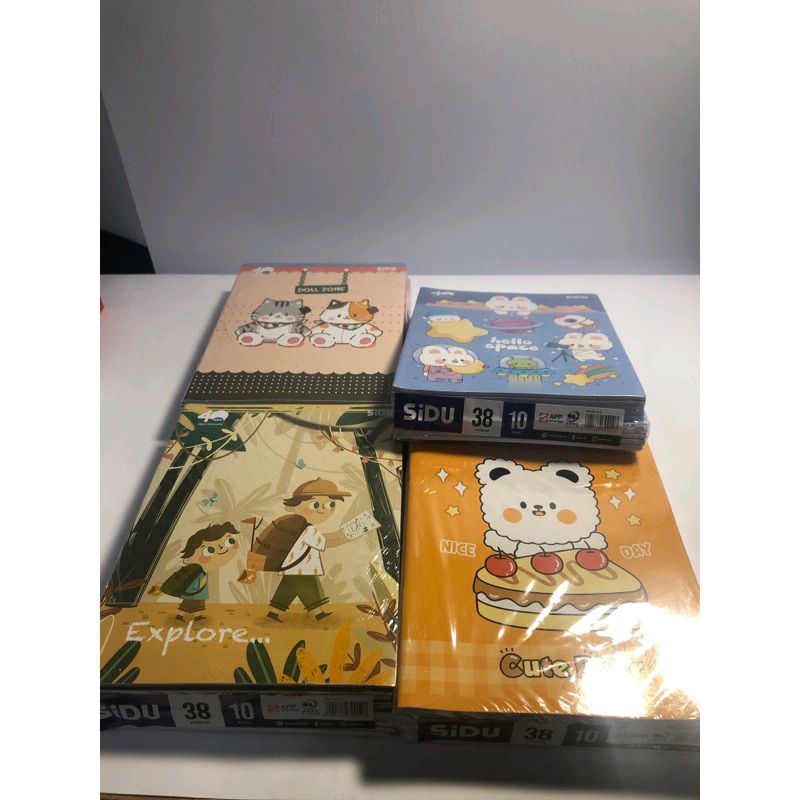 

1 Pack Buku Tulis Sidu 38 Motif Lucu