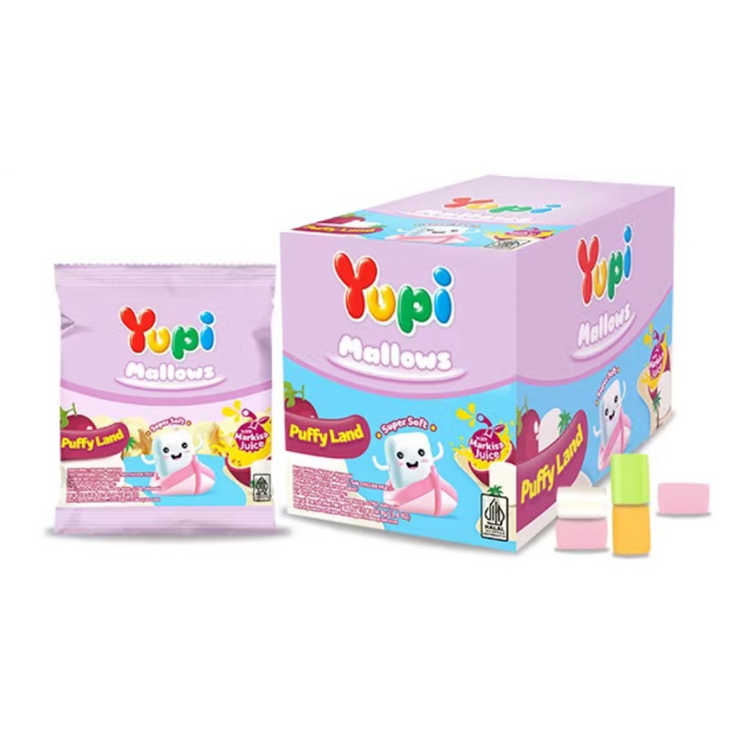 

Yupi Puffy Land Markisa 1 Box isi 12 pcs
