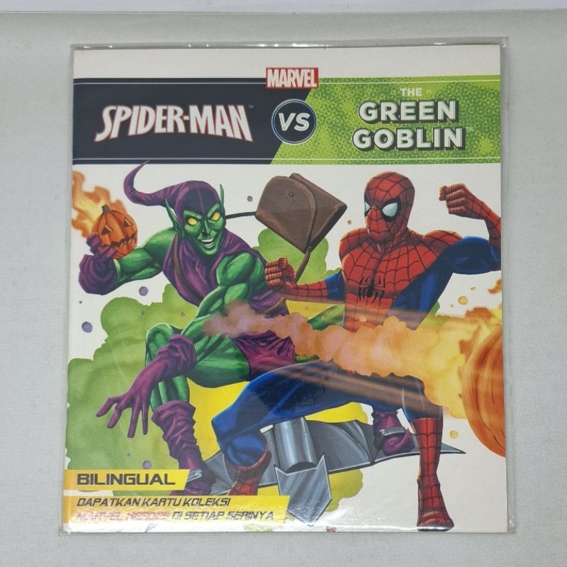 Marvel Spiderman Iron Man Story Book (Pilihan Sesuai Menu Variasi)