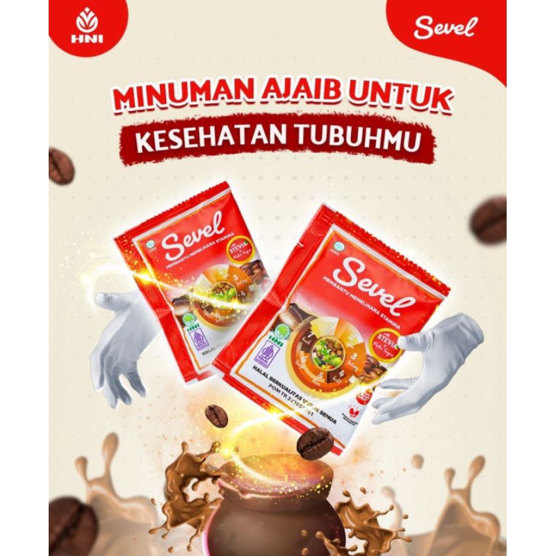 

(isi 10pcs) KOPI SEVEL KOPI 7ELEMEN BY HNI HPAI