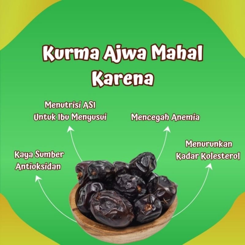 

kurma ajwa roke Nabi al madinah