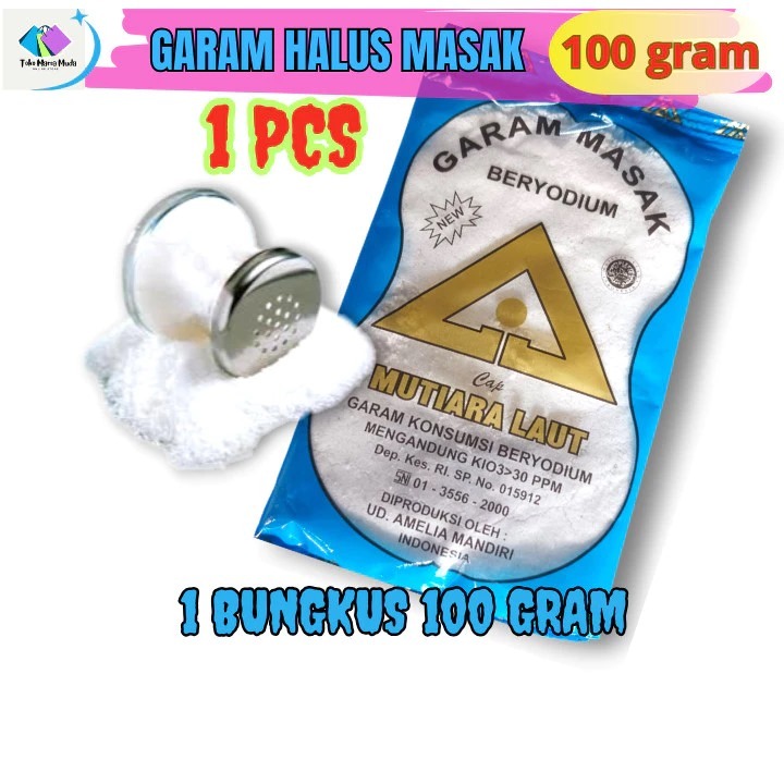 

GARAM DAPUR BERYODIUM PAKET CAP MUTIARA LAUT