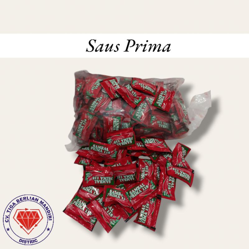 

SAUS PRIMA MERAH 1 PACK isi 200