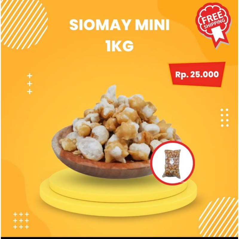 

SIOMAY MINI KERING 1 KG TOPPING MAKANAN INSTANT