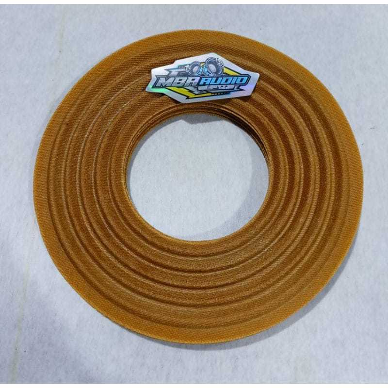 Damper Dumper speaker 18'' Dan 15'', Kualitas premium, Diameter 21,5 cm lubang spul 4inch