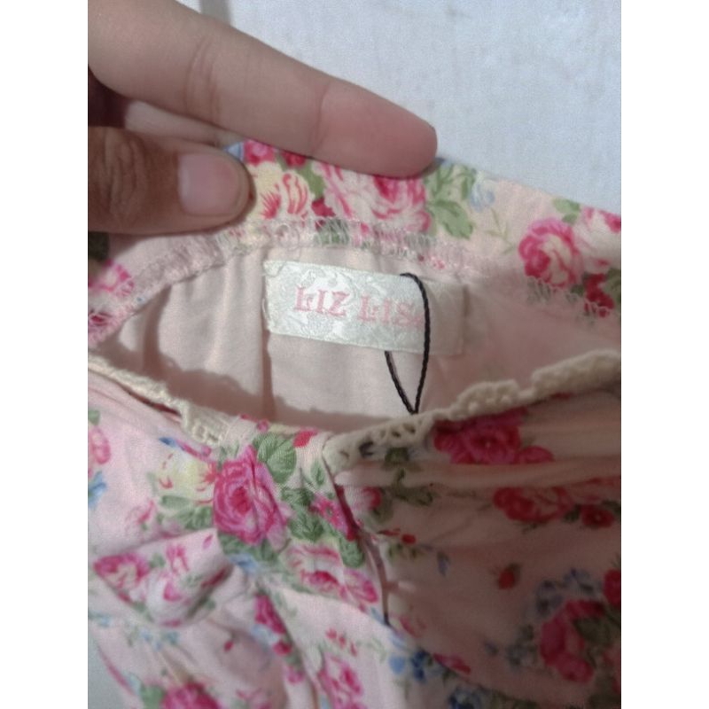 Liz Lisa jumpsuit / jumpsuit floral / jumpsuit bunga / himegyaru / shoujo