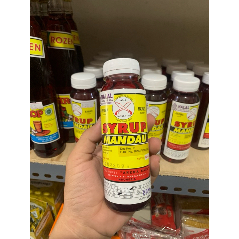 

Sirup Mandau 250 ML Asli Aneka Sari Kelayan Banjarmasin