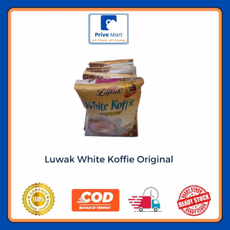 

Luwak White Koffie Original 20g x 10pcs Prive Mart