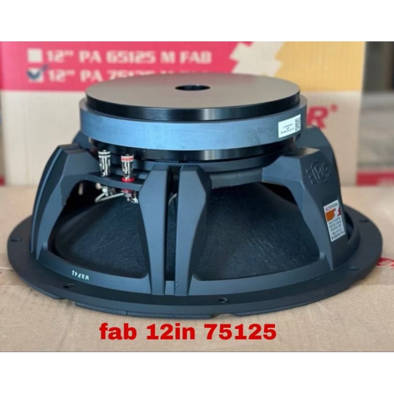 Speaker 12in Fabulous 75125 . Acr Fabulous PA-75125 Vc 3in
