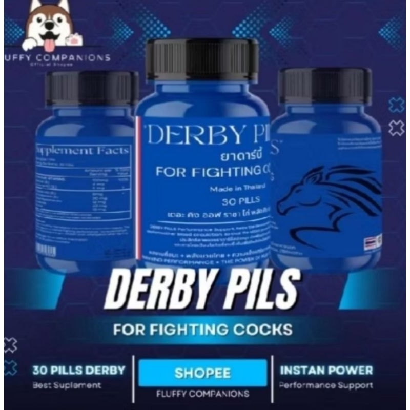 DERBY PILLS DOPING AYAM ORIGINAL 100% IMPORT THAILAND AYAM ADUAN AYAM THAILAND AYAM FILIPINA