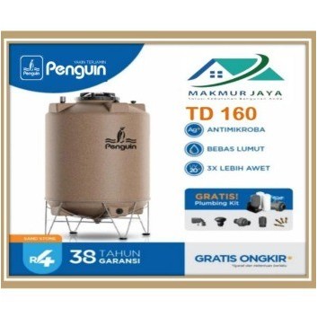 Toren Air Penguin Total Drain 1550 lt TD 160 / Tangki Air Penguin 1550