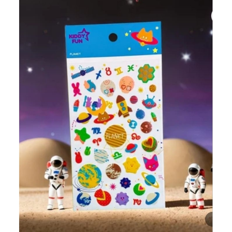 

Kiddy Fun Funny Stiker Planets - Mix