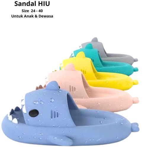 Sandal Hiu Anak -Anak Sampai Dewasa Sandal Baby Shark Sandal Hiu Dewasa Sandal Empuk Sandal MurahSan