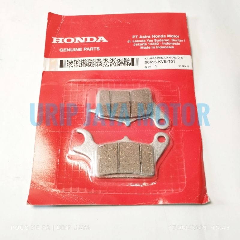 Discpad KUALITAS ORI  Vario 125 fi eSP , Vario 150 eSP , Vario 160 , Beat fi eSP 2012 - 2019 , Beat 