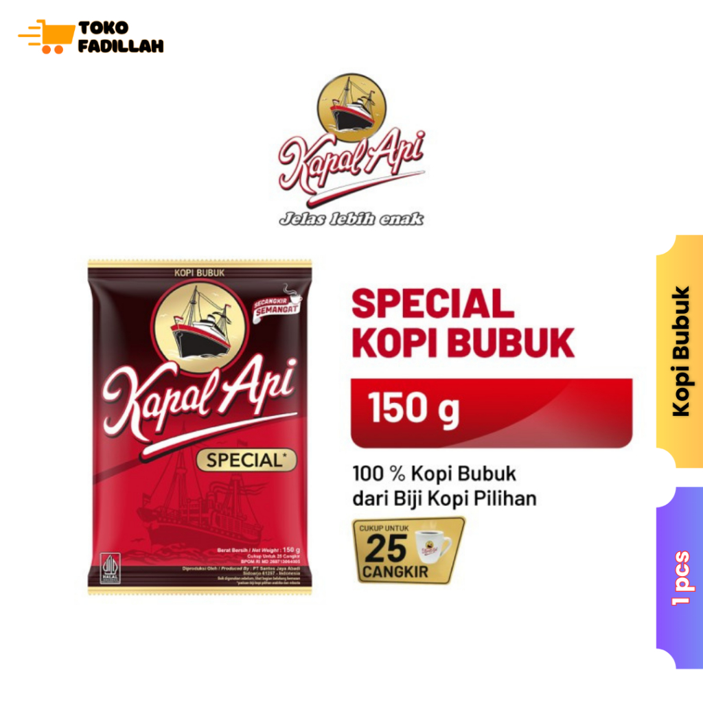 

Kopi Kapal Api Special Merah 150 gr