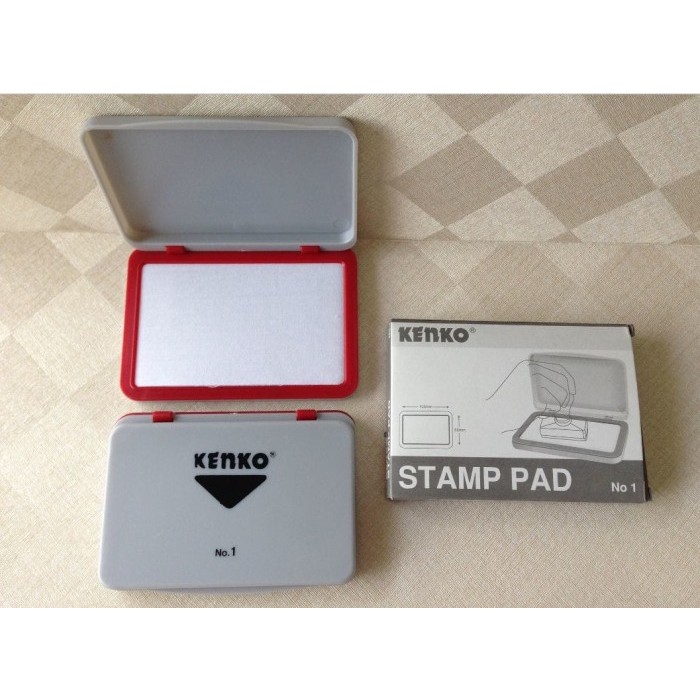 

Stamp Pad No.1 Kenko / Bantalan Stempel