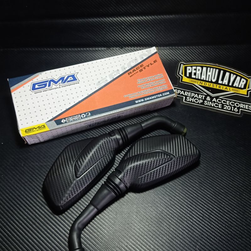 spion Pulsar GMA Yamaha Nmax Aerox Vixion karbon