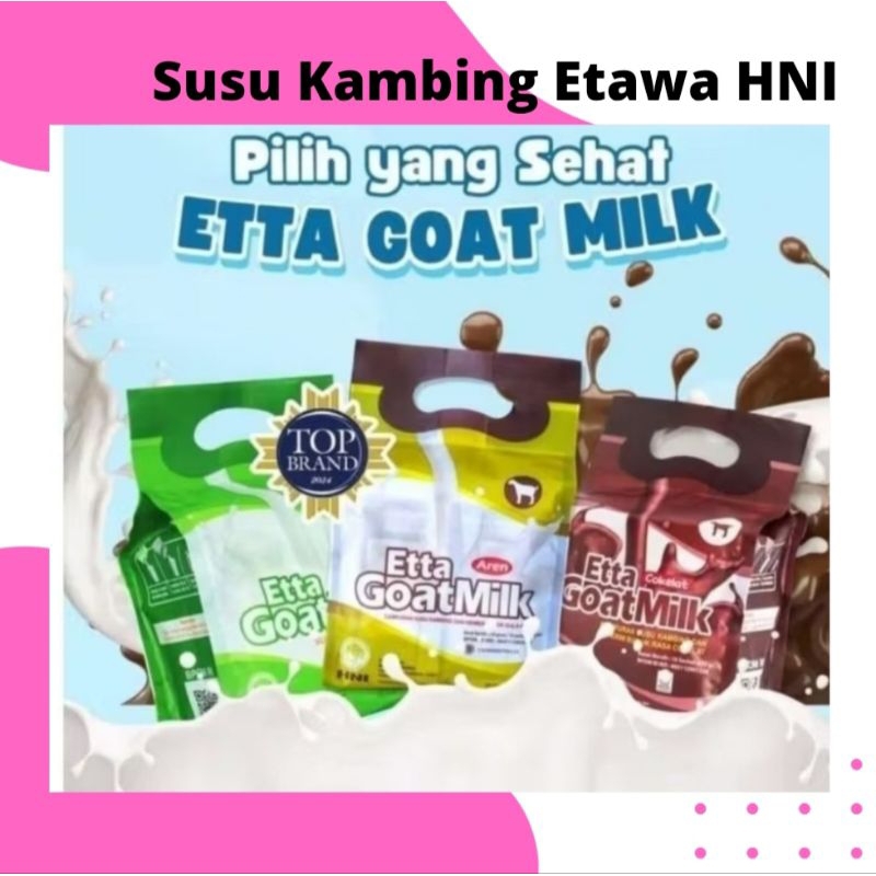 

Susu Kambing Etawa Asli/Rasa Original/Rasa Coklat/Rasa Aren/Susu Kambing HNI/EGM Etawa Goat Milk/Susu Kambing Halal Premium