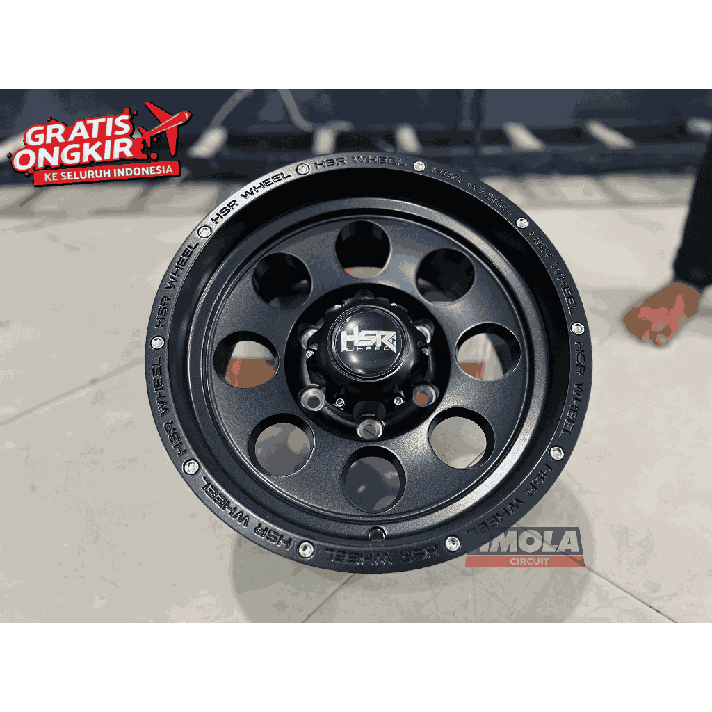 Velg Mobil OFFROAD HSR WHEEL Ring 15 Baut 6x139,7 Cocok Buat FORD EVEREST , Hilux , Triton
