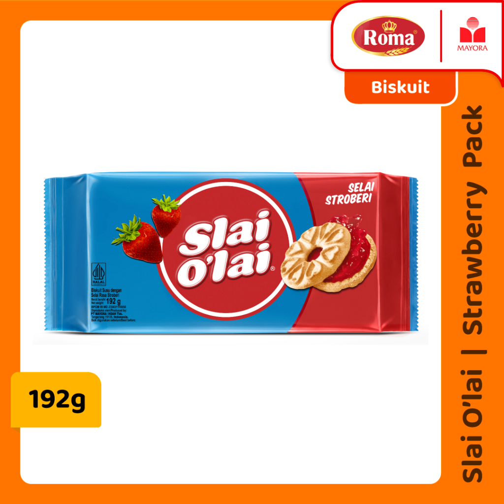 

Roma Slai O'lai Strawberry 192 Gram
