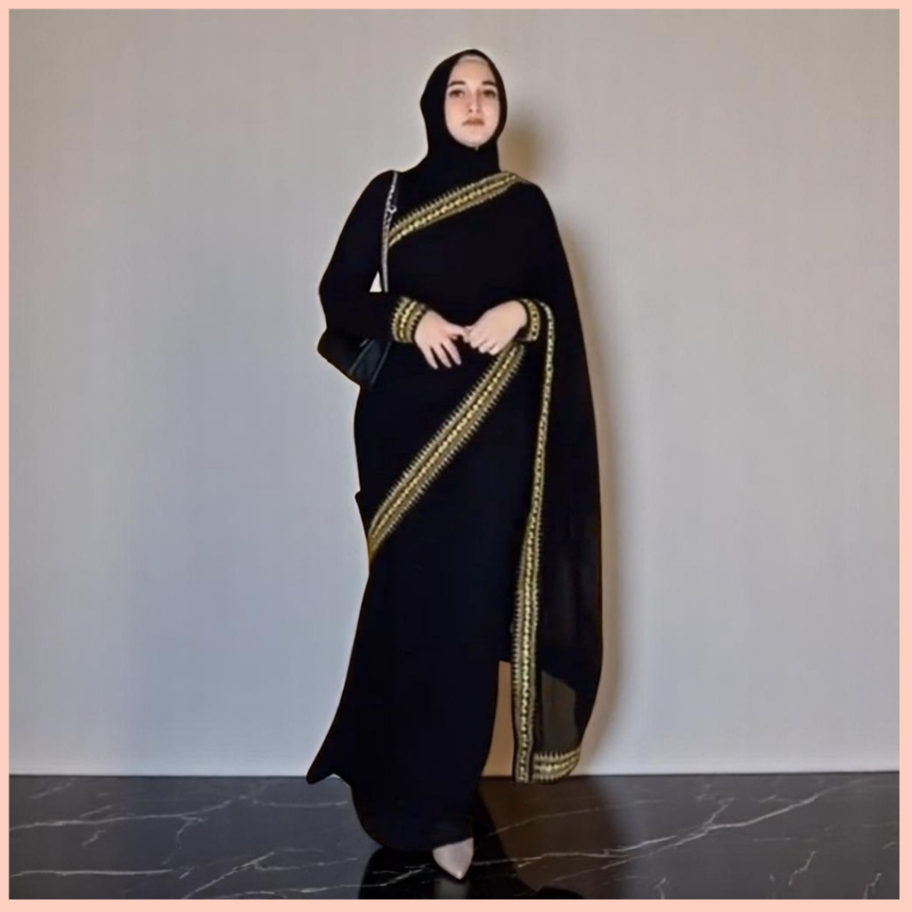 BEST SELLER Gamis Kondangan Abaya Sari India Muslimah DRESS KONDANGAN JUMBO MUSLIM DRESS BORDIR JUMB