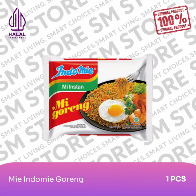 

Mie Indomie Goreng - 1 Pcs