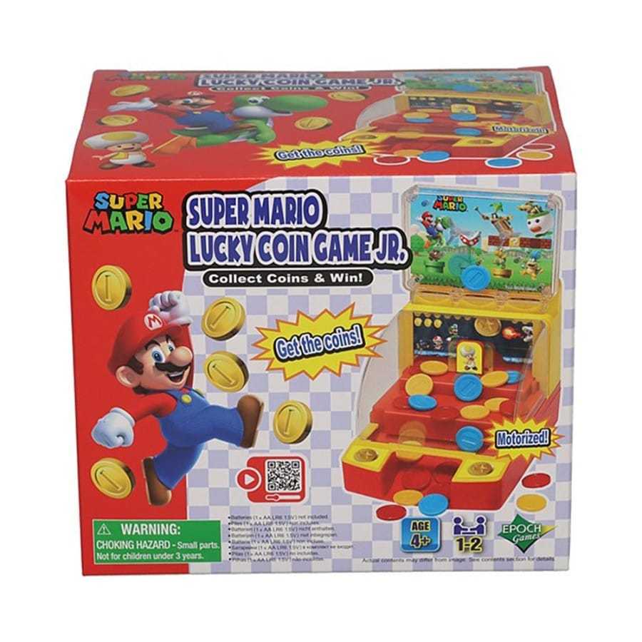 Epoch Super Mario Lucky Coin Game jr - Mainan Edukasi