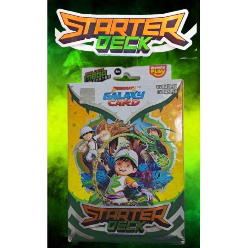 Boboiboy Galaxy Card | Starter Deck V6 [MALAYSIA] | Edisi Boboiboy Sori