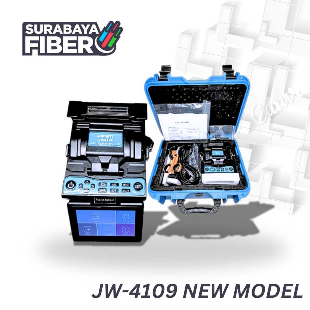{𝐎𝐑𝐈𝐆𝐈𝐍𝐀𝐋 } fusion splicer 𝐉𝐎𝐈𝐍𝐓𝐖𝐈𝐓 JW4109 / fusion splicing joinwit JW4109 / alat sambung kabel fib