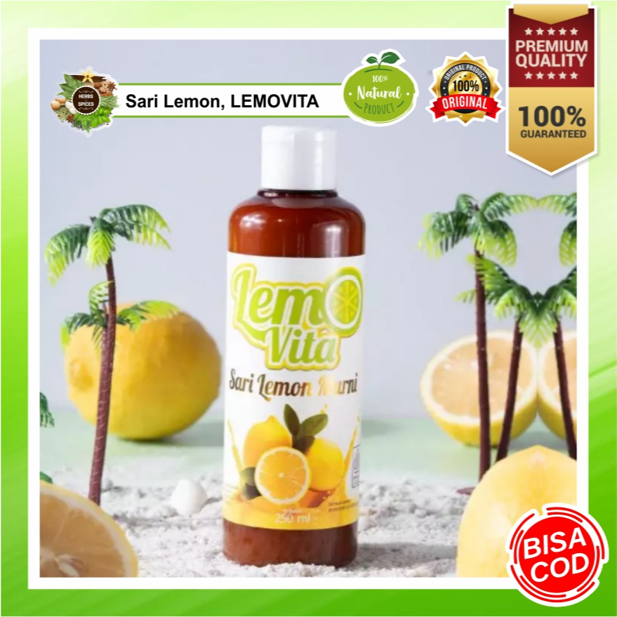 

LEMOVITA SARI LEMON MURNI / FRESH SARILEMON uk. 250ml, 100% MURNI SARI LEMON MINUMAN KESEHATAN / JUS DIET PELANGSING ALAMI