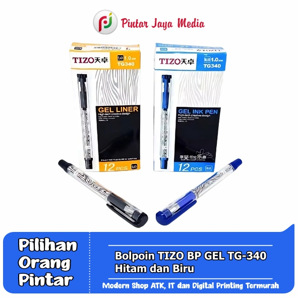

(ECER) Bolpen/Pulpen/Bulpen/Bolpoin TIZO BP Gel TG-340