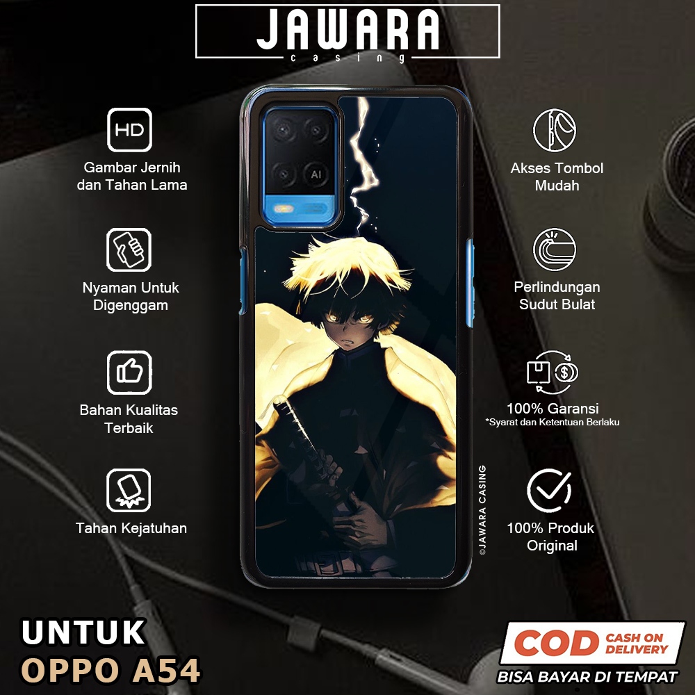 Case Oppo A54 Casing Oppo A54 [DMSL] Premium Case Glossy Case Hp Oppo Jawara Casing Hp Oppo A54 Cust