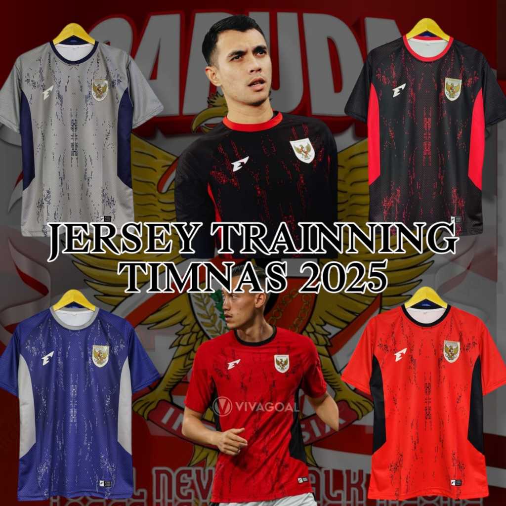 JERSEY TIMNAS LATIHAN/TRANNING 2025 LOGO TIMBUL 3RD RUBBER