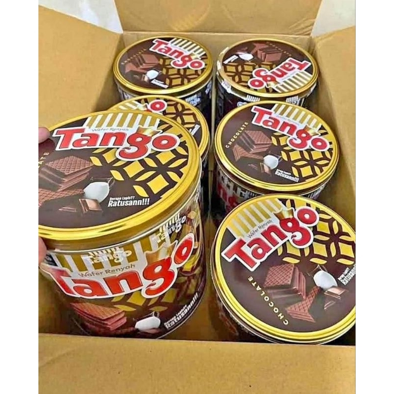 

TANGGO KALENG RASA COKLAT UK 240GR