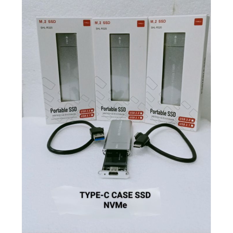enclosure ssd NVMe Kabel type c