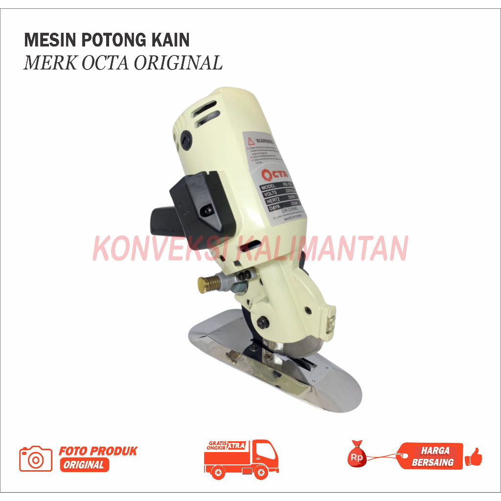 MESIN POTONG BAHAN KAIN OCTA RS-100 ORIGINAL