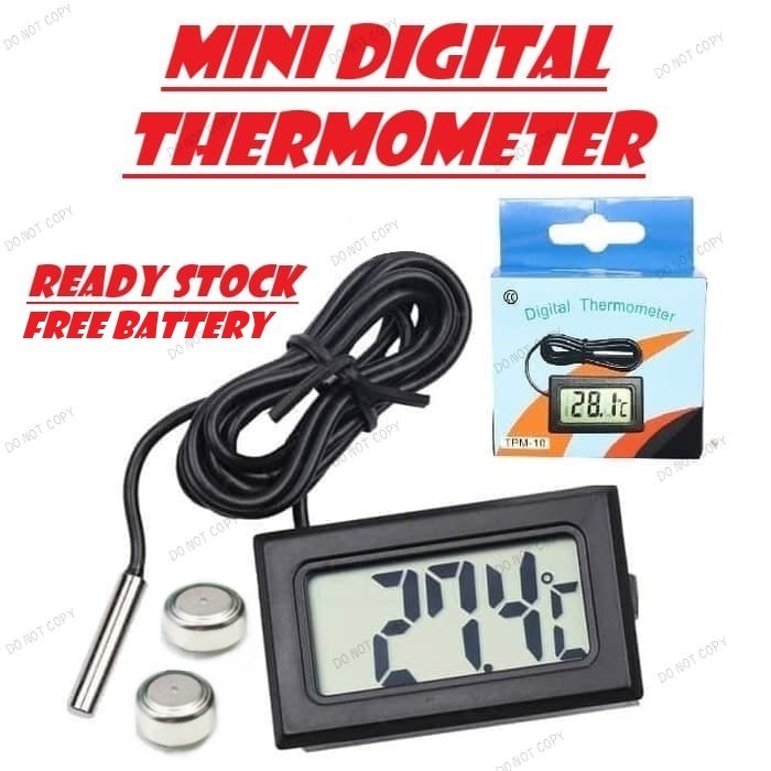 Mini digital thermometer termometer waterproof mini digital thermometer