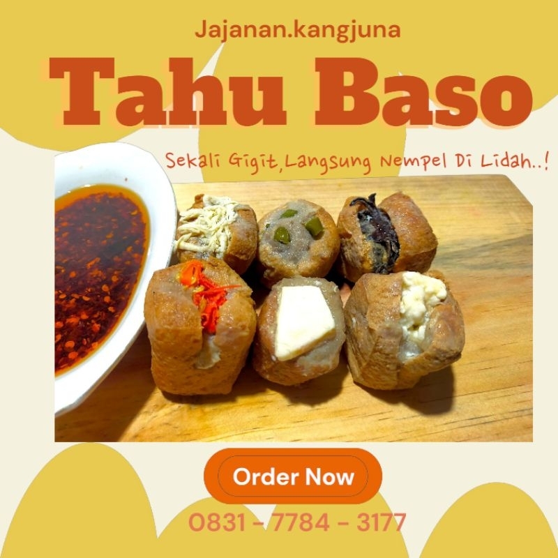 

Tahu Baso Kangjuna isi 6 mix ,4pcs