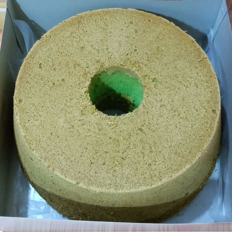 

cake chiffon pandan