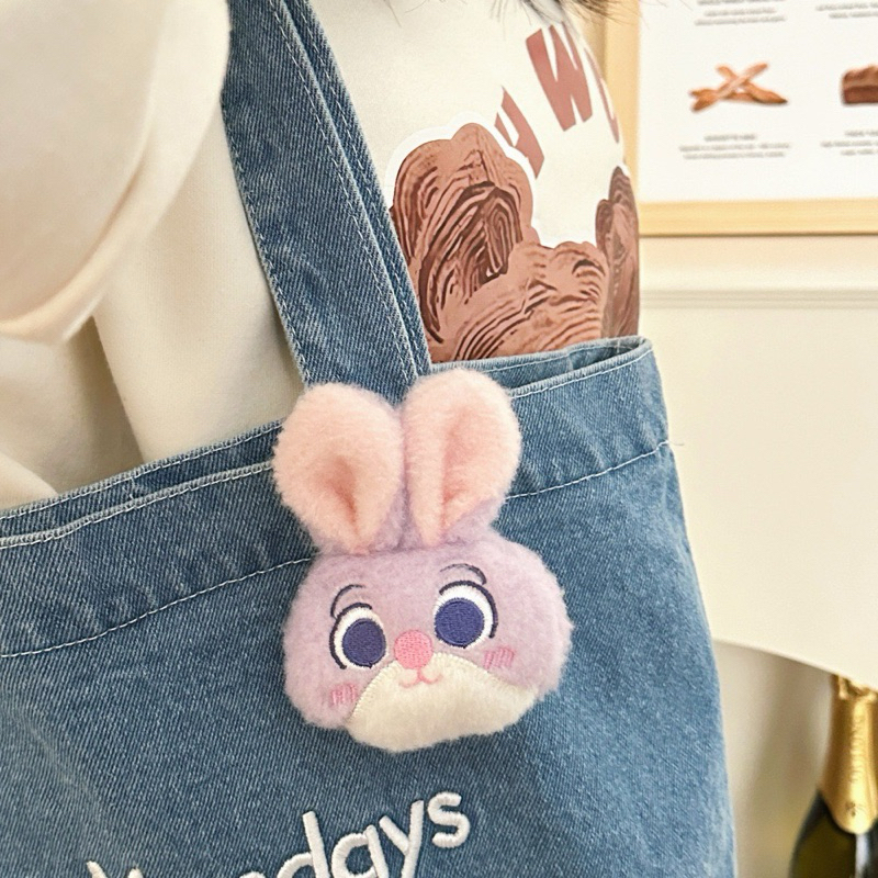 Gantungan kunci tas zootopia bag charm hiasan tas gantungan tas karakter zootopia