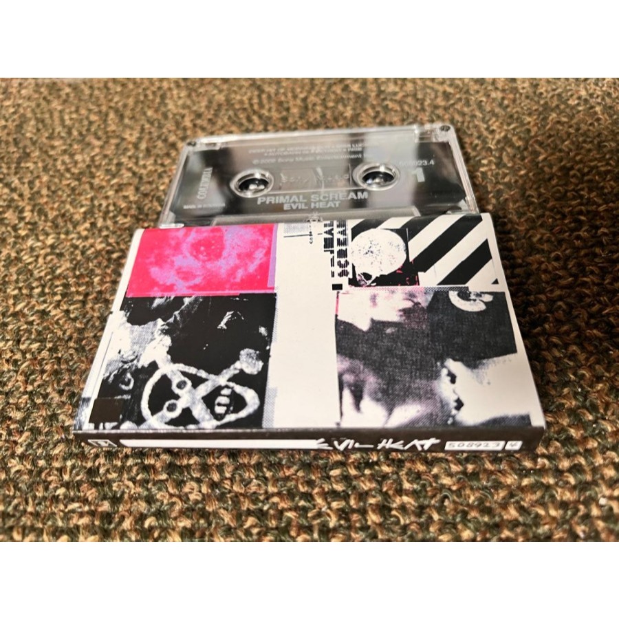 Kaset Pita Primal Scream Album Evil Heat
