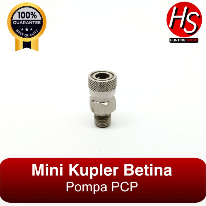 Kupler Betina Drat Luar Stainless, Mini Kupler Betina Drat Luar, MiniKupler Betina 1/2 Tsm